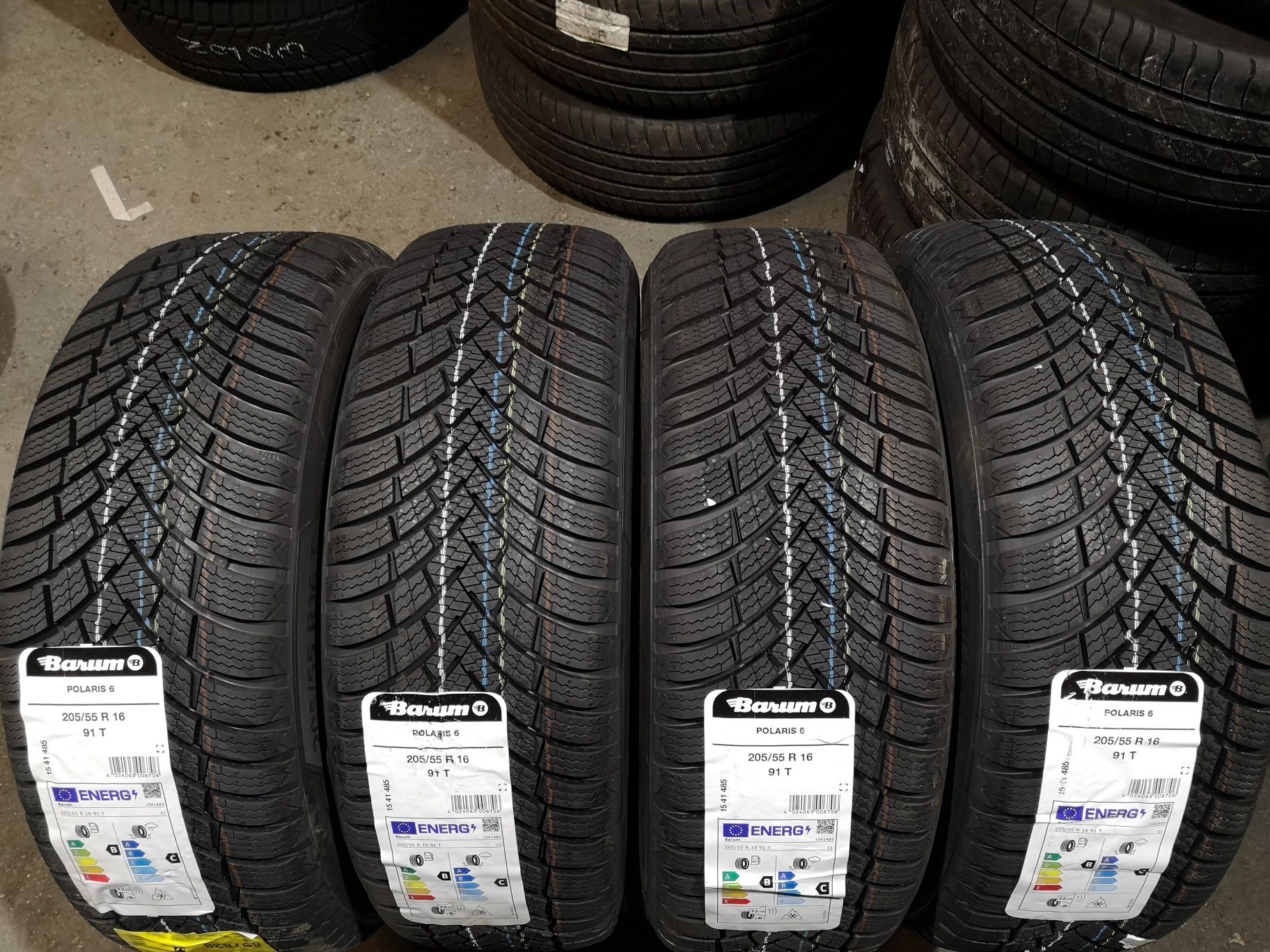 Nowe opony zimowe 205/55/16 Barum Polaris 6 4szt 2024r