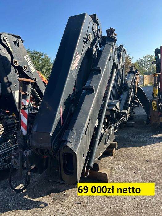 Hiab 211 EP-3 Hiduo  69 000zł netto 3 wysuwy 2009r sterowanie radiowe pilot