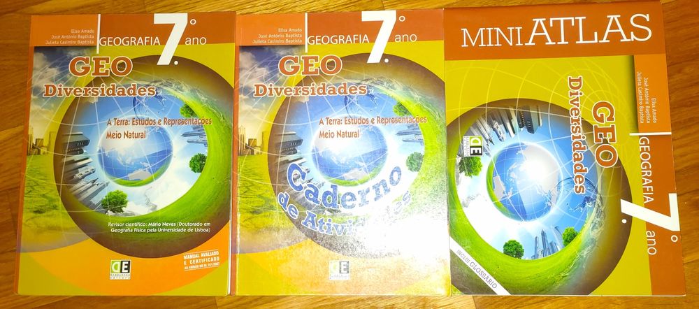 GeoDiversidades 7.° ano (kit completo)