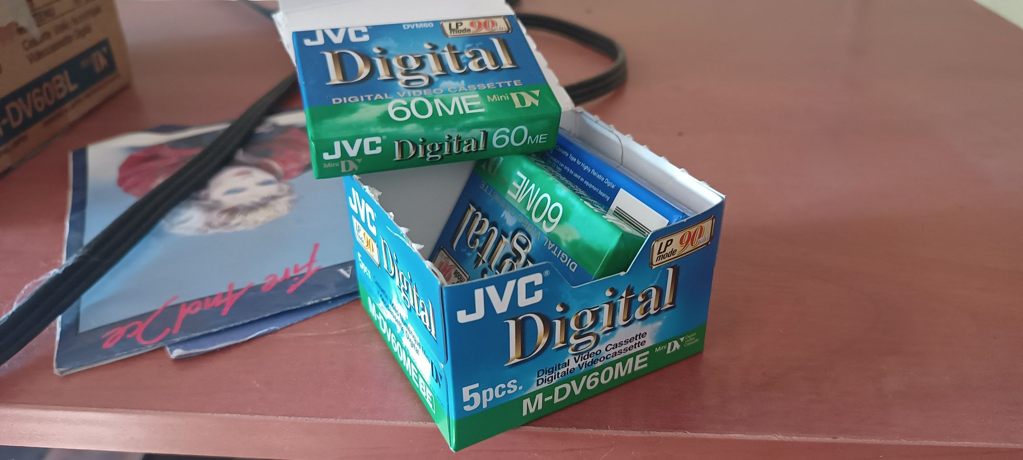 Mini DV JVC 5 sztuk