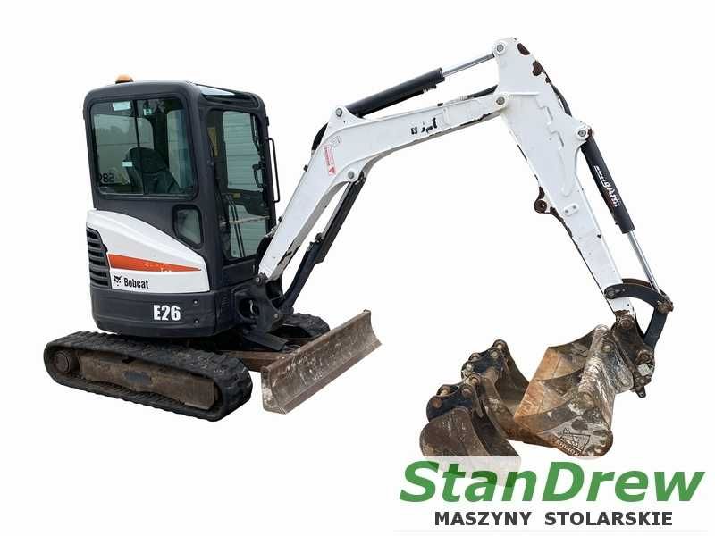 Minikoparka BOBCAT E26 EM - 320mm gąsienica