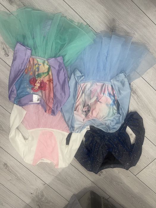 Святкові сукні 1-2 2-3 роки фатинова спідниця Ельза , Аріель