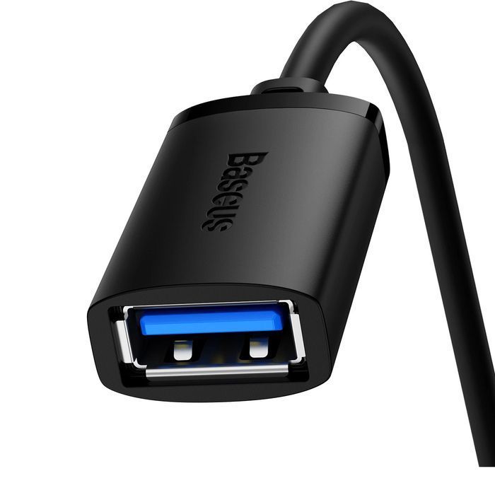 Przedłużacz kabel USB 3.0 5m Baseus AirJoy Series - czarny