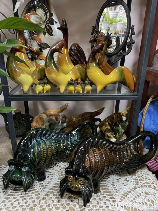 Ктатуетка, кераміка , майоліка , чудо-юдо, Васильківська кераміка.