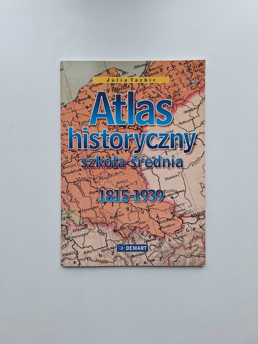 Atlas historyczny, szkoła średnia