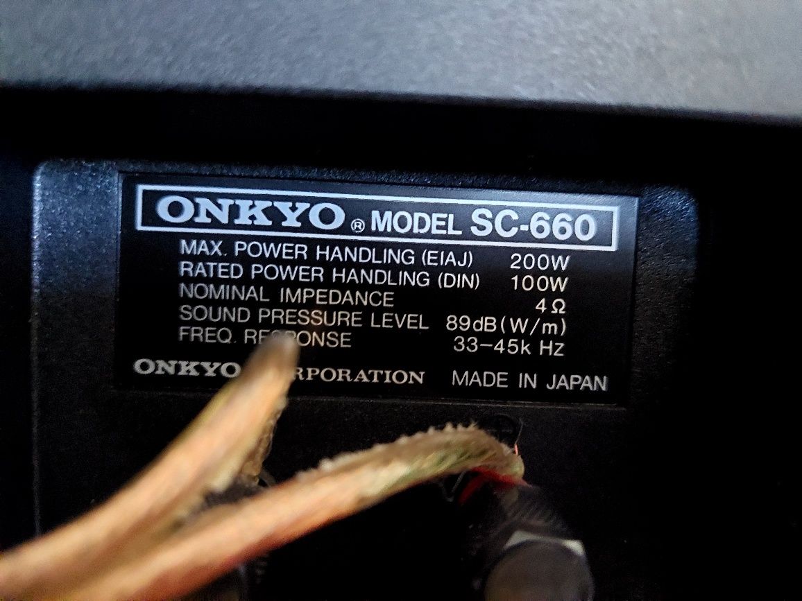 Kolumny Głośnikowe Onkyo SC-660