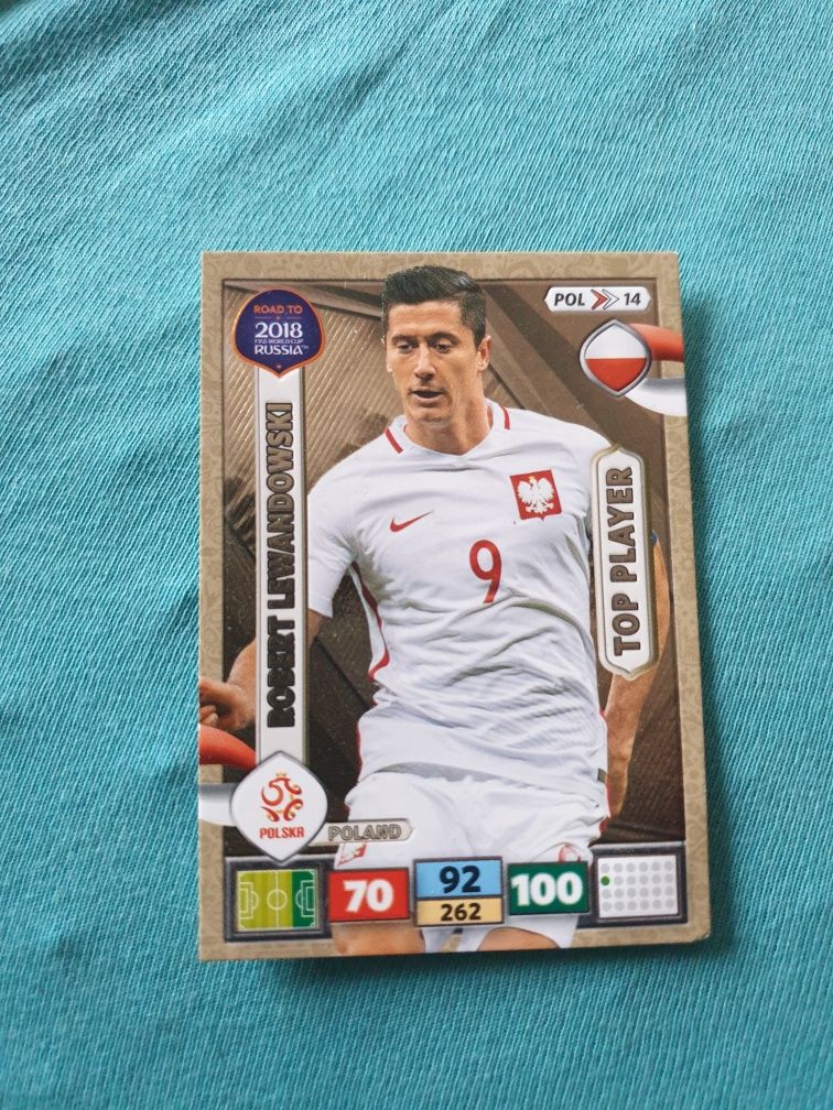 Karta panini Robert Lewandowski