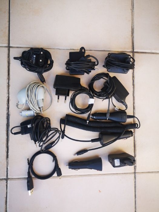 Carregadores de telemóvel