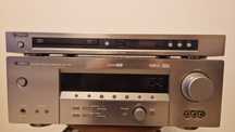 Amplituner YAMAHA + dvd YAMAHA | 1 właściciel | stan BDB