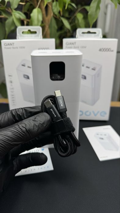 Якісний павербанк з гарантією для ноутбука або телефону Proove Giant
