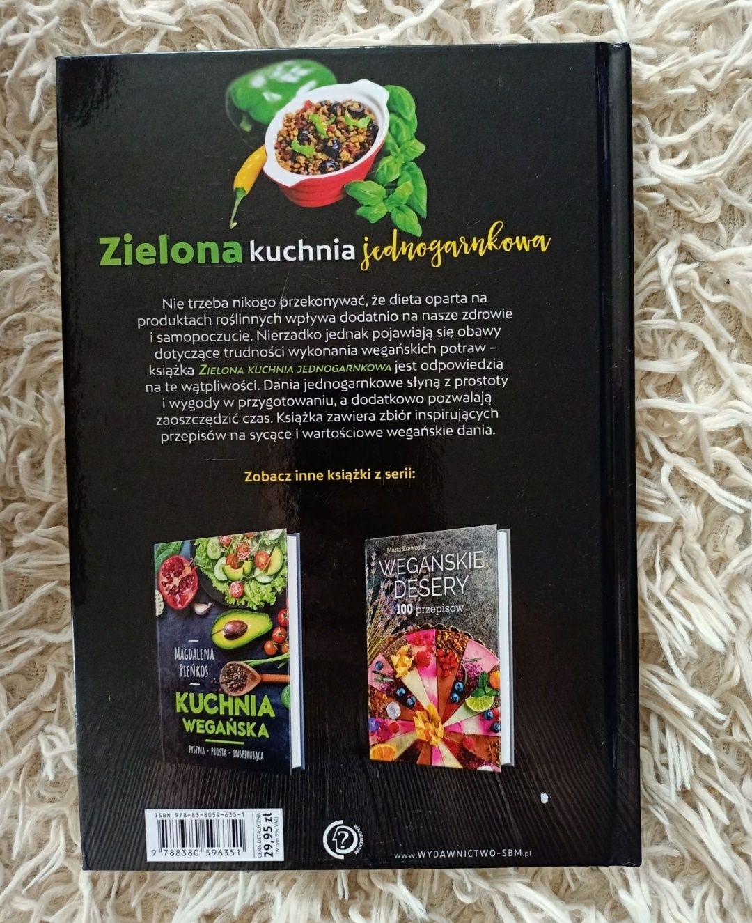 Zielona kuchnia jednogarnkowa Marta Krawczyk vege wege wegańskie