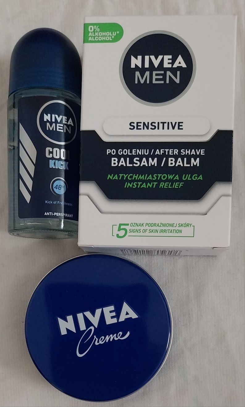 Kosmetyki męskie zestaw Nivea