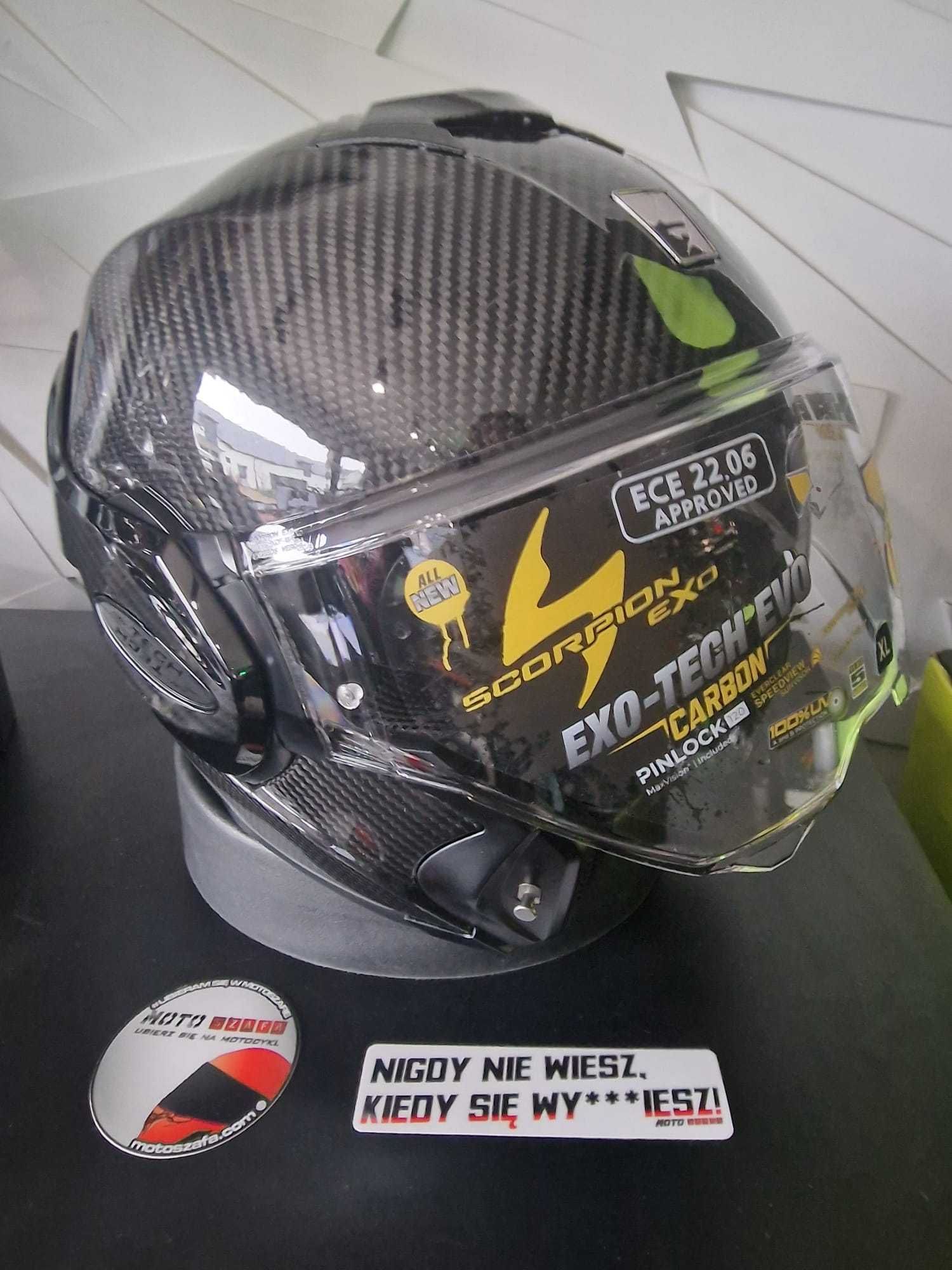 Kask Skorpion Exo-Tech Evo Carbon S'M'L'XL