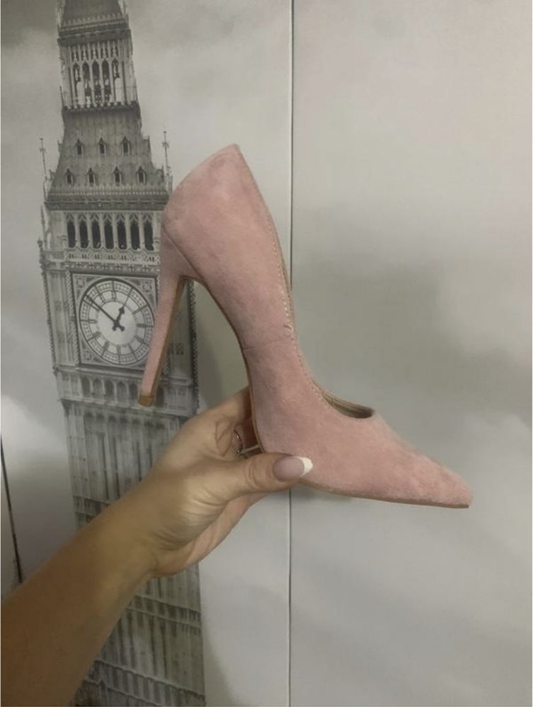 Туфлі лодочки ніжно-рожеві