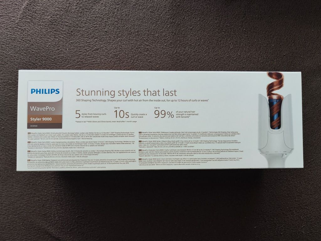 Lokówka automatyczna PHILIPS 9000 WavePro Styler BHB968/00