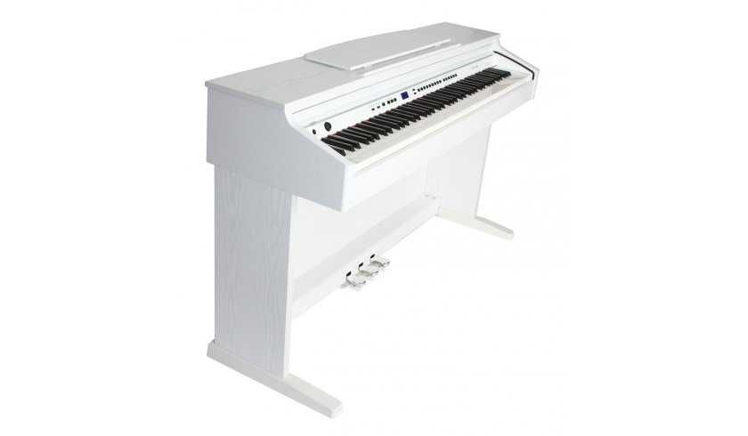 ORLA CDP 101  Pianino Biały Mat + ŁAWKA + Słuchawki | ZESTAW