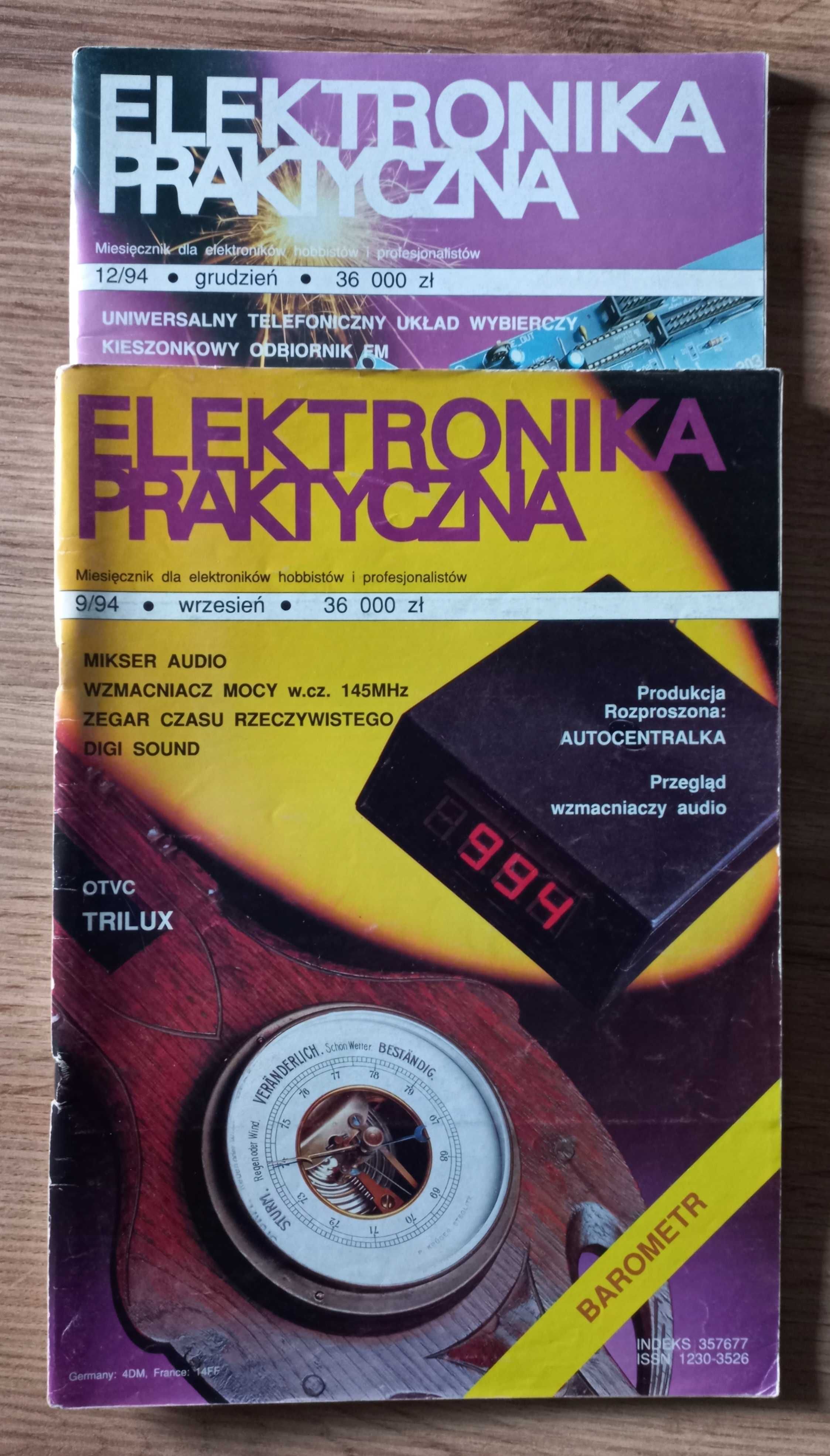 Magazyn "Elektronika Praktyczna" - zestaw - dwa numery