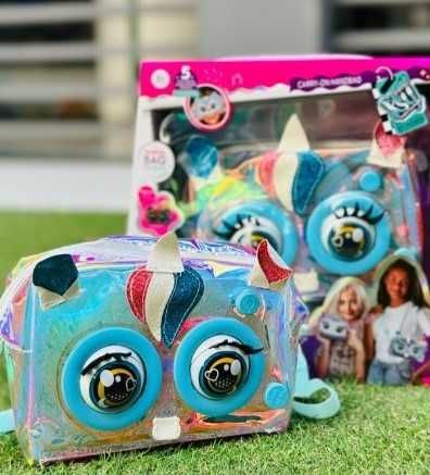 Інтерактивна сумочка KSY 958-3 ( реагує на дотик, кліпає очима )