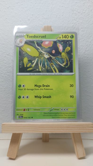 Karta pokemon Toedscruel 018/142