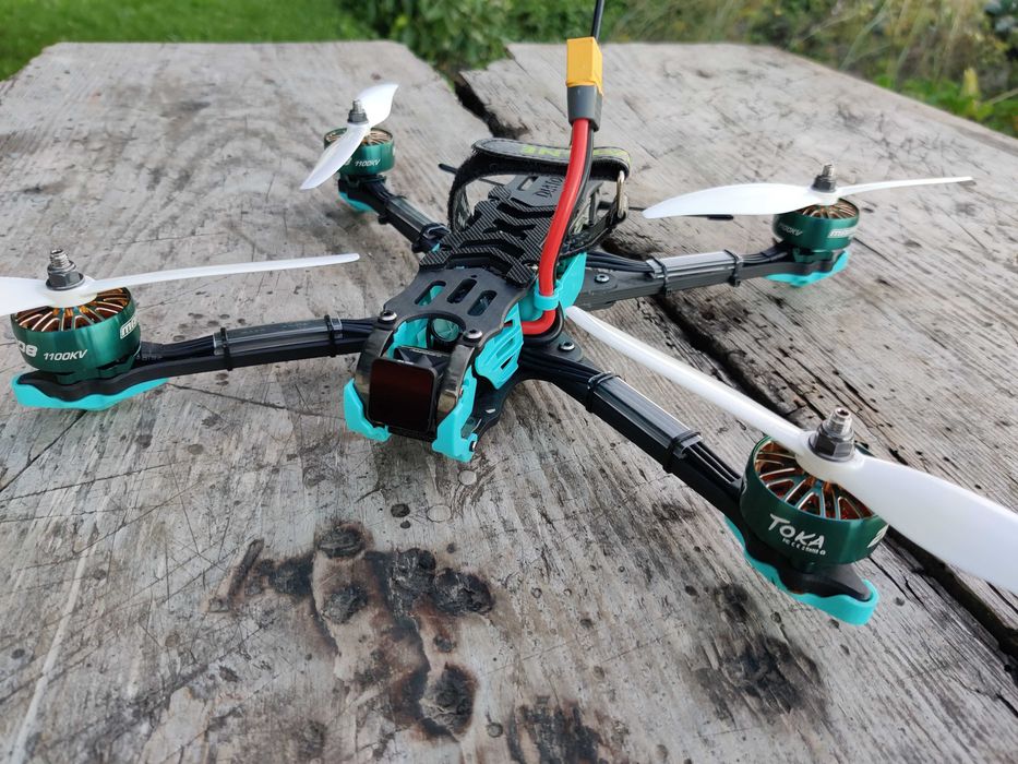 FPV Diatone Roma F7 6S Mamba Caddx Air Unit 120 FPS TBS дрон 7 дюймів