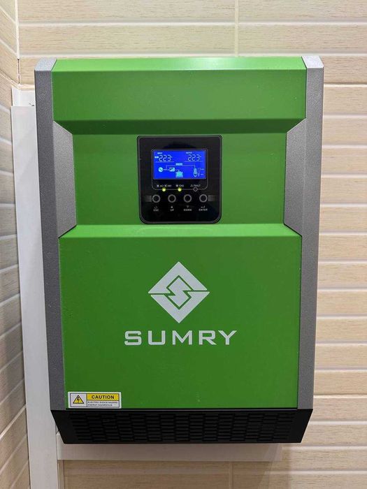 гибридный инвертор 6 кВт + батарея 48V/120Ah 5760Wh УСТАНОВКА под ключ