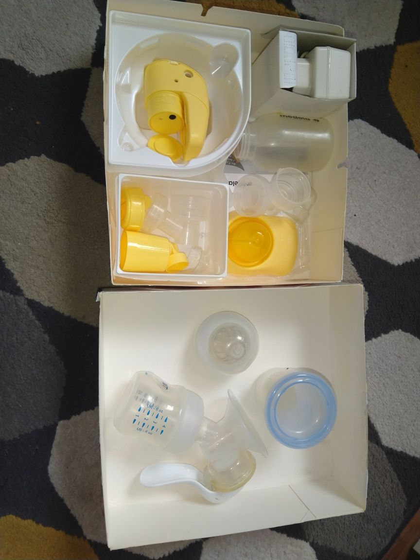 Medela mini electric oraz ręczny Avent