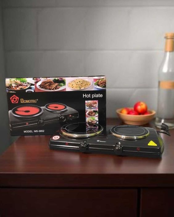 Електроплита інфракрасна 2 конфорки 1200 вт