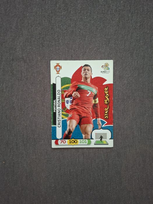 Karta ronaldo star player euro 2012