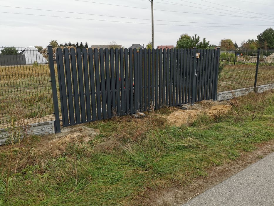 Ogrodzenie panelowe 3D 2D Betonowe Bramy Furtki Montaż