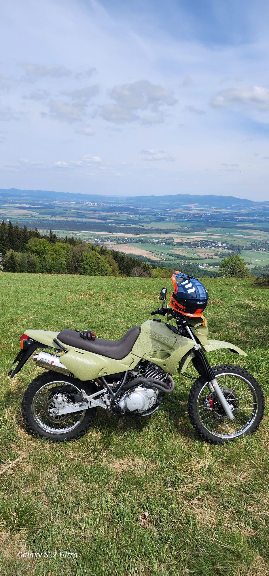 Niezniszczalna Yamaha XT600 ładna w raptorze i z olejarką.