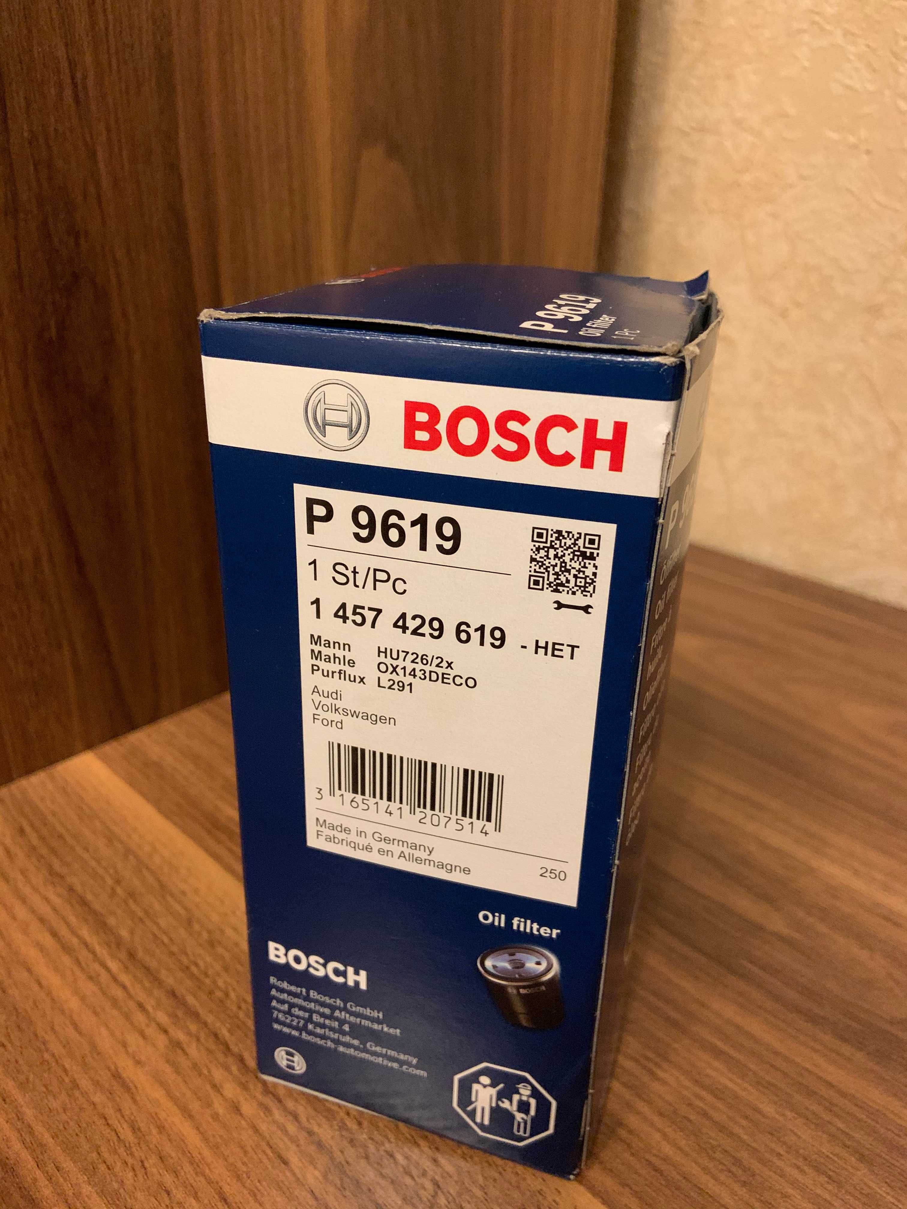 МАСЛЯНЫЙ ФИЛЬТР BOSCH P 9619 (1 457 429 619)