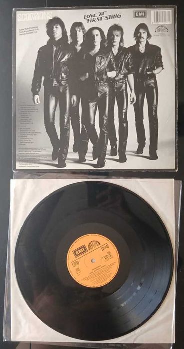 Scorpions - Love at first sting. 
 (Checoslováquia/RDA) VINIL