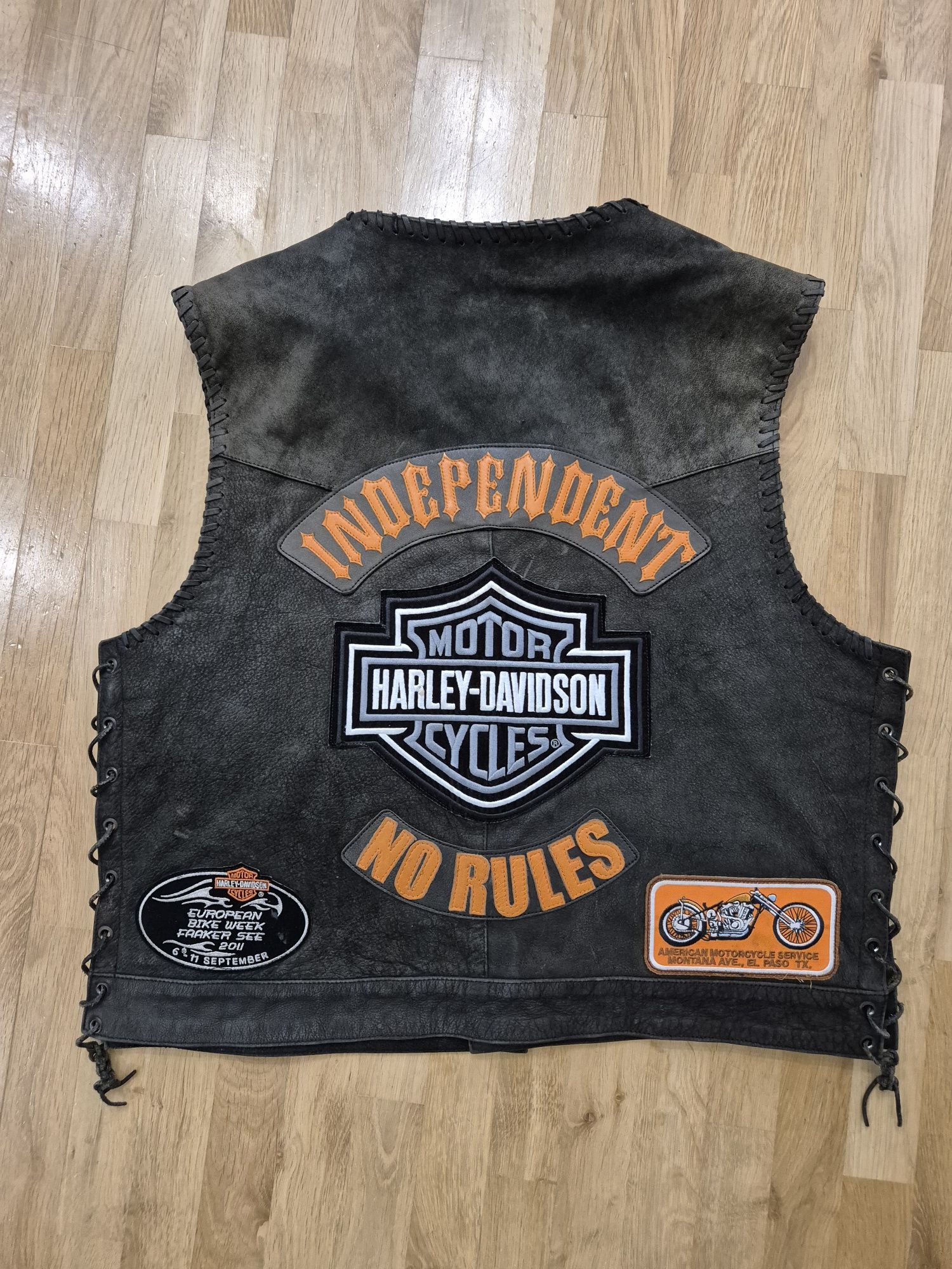 Harley Davidson Kamizelka skórzana roz.XL