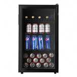 Lodówka ze szklanymi drzwiami Electro-Line BC-92E 85l LED