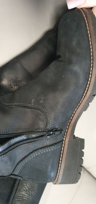 Kozaki ze skory naturalnej Ecco 39