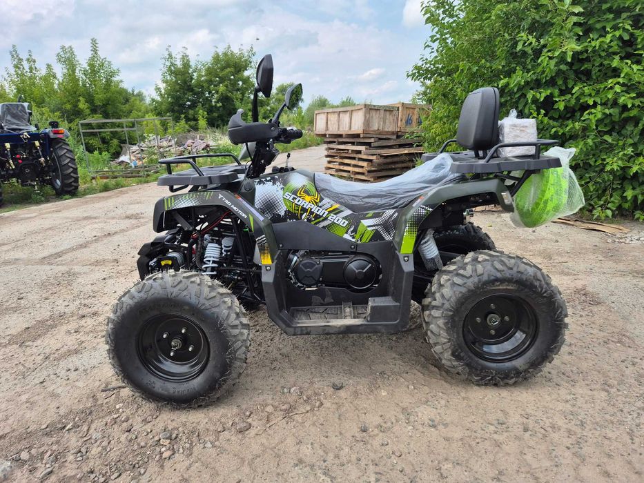 Квадроцикл Коман Скорпион 200сс с лебедкой