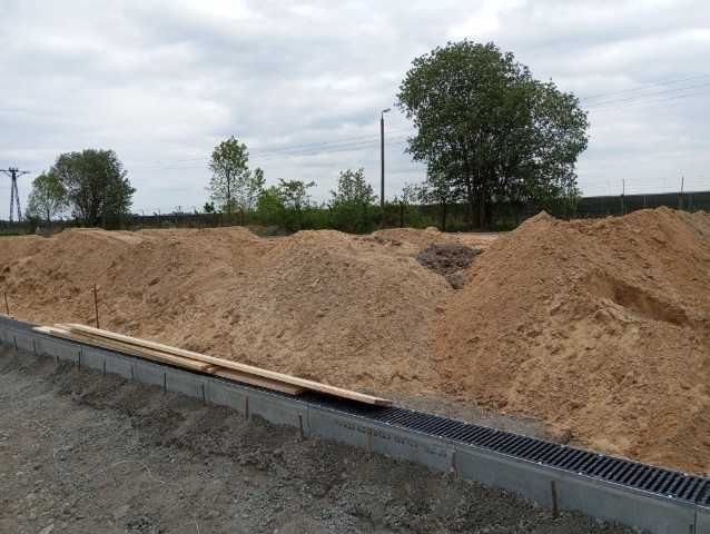 Piasek do murowania siany piach podsypkowy do fundamentów z dostawą