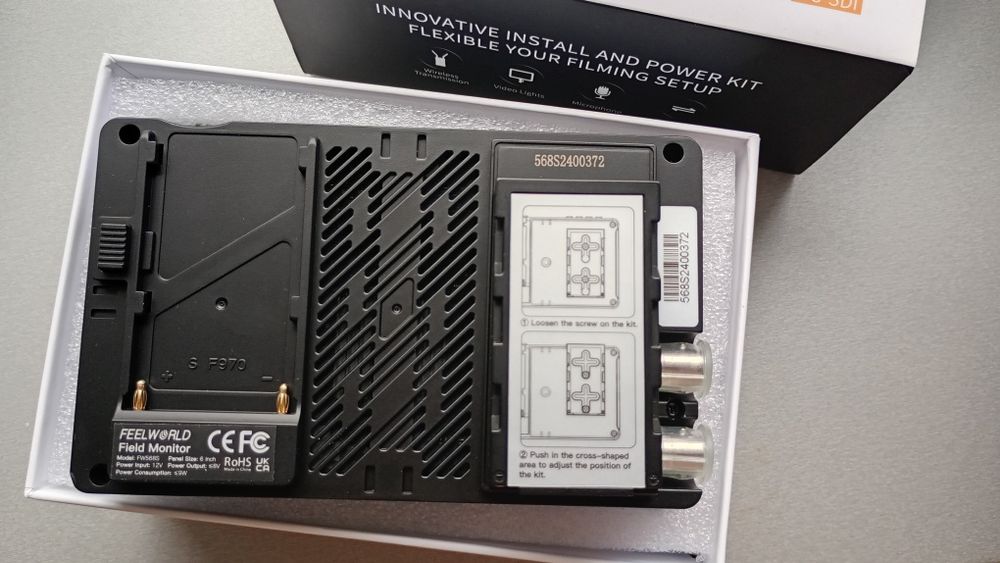 FEELWORLD FW568S 6-дюймовий 3D LUT накамерний Монітор HDMI/SDI