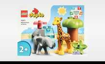 Lego duplo dzikie zwierzęta Afryki