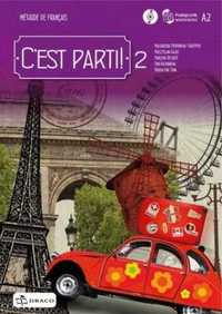 C'est parti! 2 podręcznik wieloletni + CD DRACO - praca zbiorowa