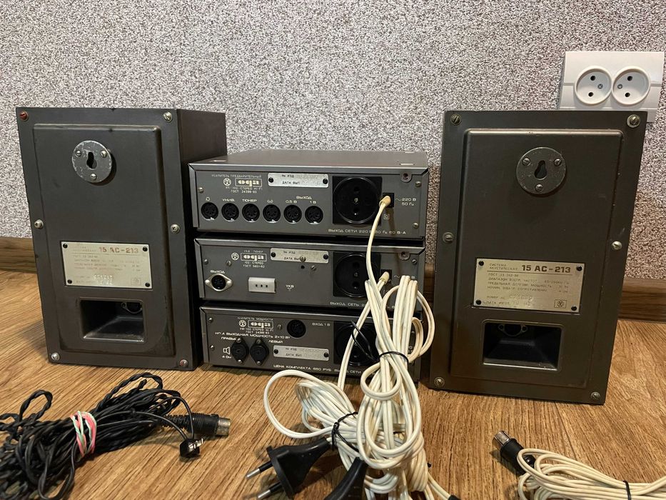 Аудіо система Ода-102-стерео Hi-Fi