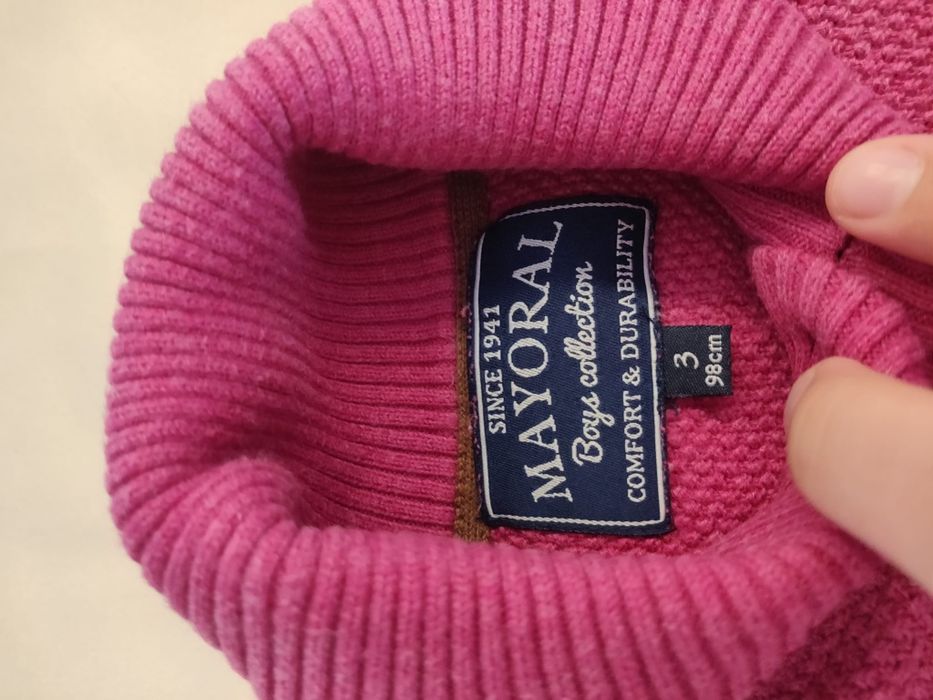 Camisola Fuschia Mayoral menino 3 anos