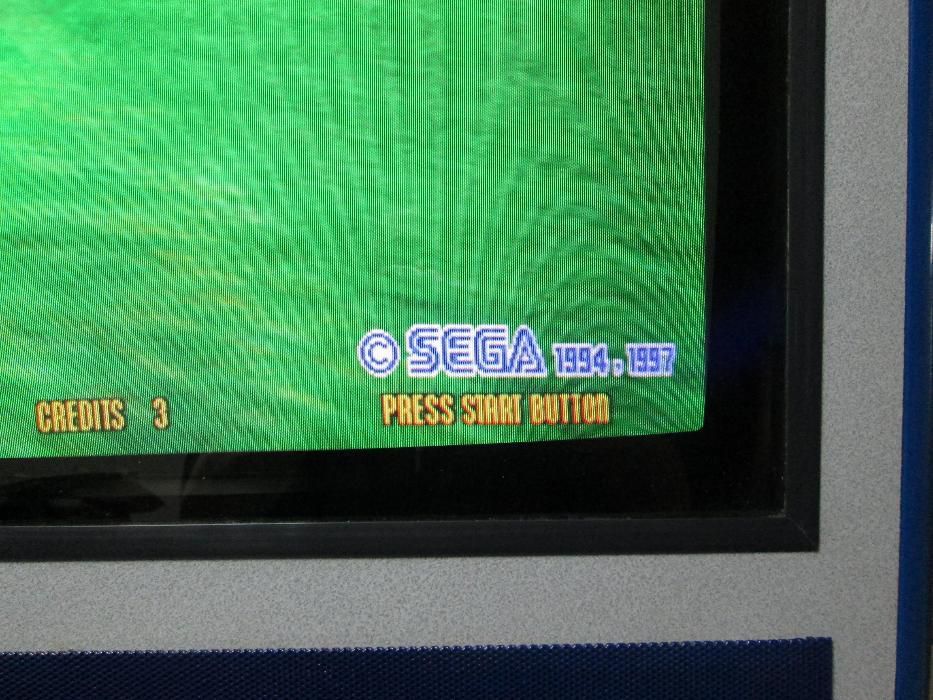 Máquina arcade original virtual striker 2