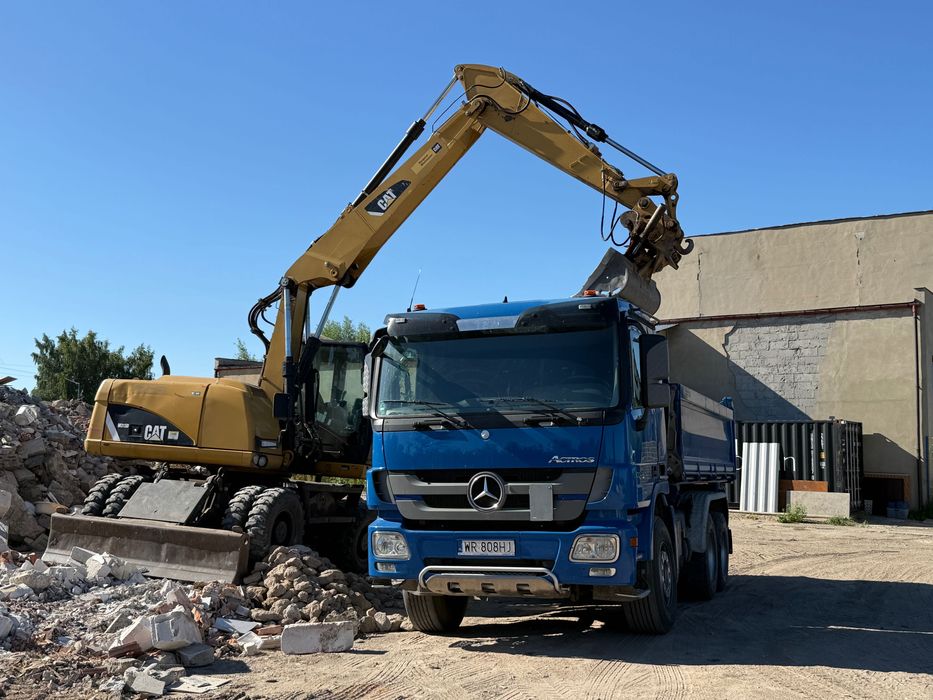 Rozbiórki-Wyburzenia Budynków Wywoz Gruzu Koparka Wywrotka Tanio