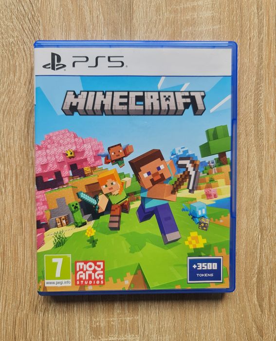 PlayStation 4 ps 4 пс 4 ps 5 пс5 Диск Ігра MINECRAFT Майнкрафт