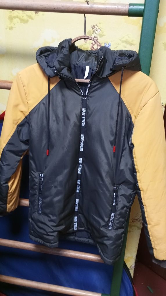 Куртка зимова підліткова для хлопця 146-152