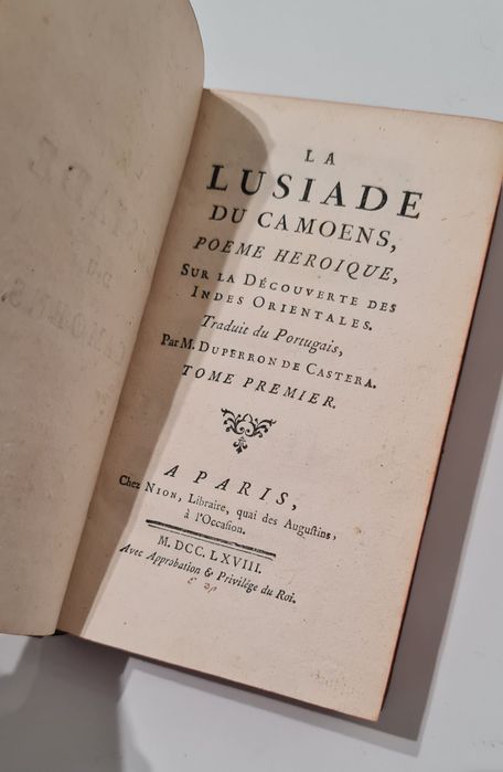 La Lusiade du Camoens - Poeme Heroique - 1768 / 2 Volumes