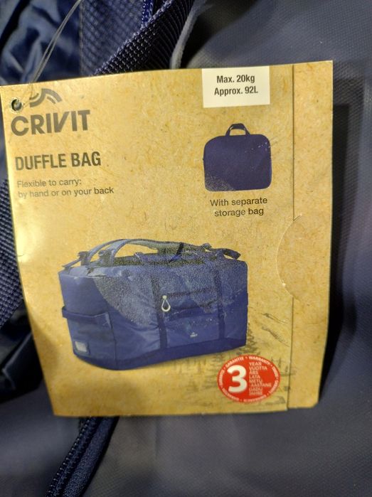 Torba podróżna Crivit 92 L