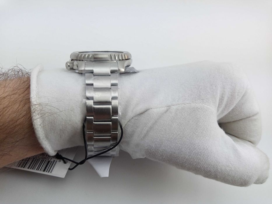 Японские мужские часы 200м дайверы Citizen NY0136-52L сапфир, механика