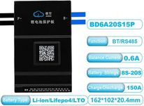 JKBMS BD6A20S15P, 8-20S, 0.6A, 150A, RS485/BT